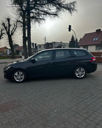 Peugeot 308 cena 28900 przebieg: 220000, rok produkcji 2014 z Września małe 37